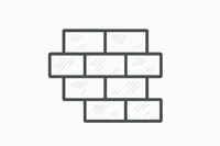 wall icon simple