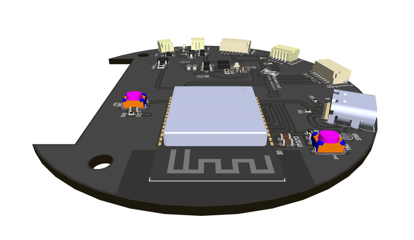*Sense360 Core Board - Ceiling Version - Modular ESP32-S3 Controller