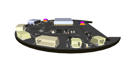 *Sense360 Core Board - Ceiling Version - Modular ESP32-S3 Controller