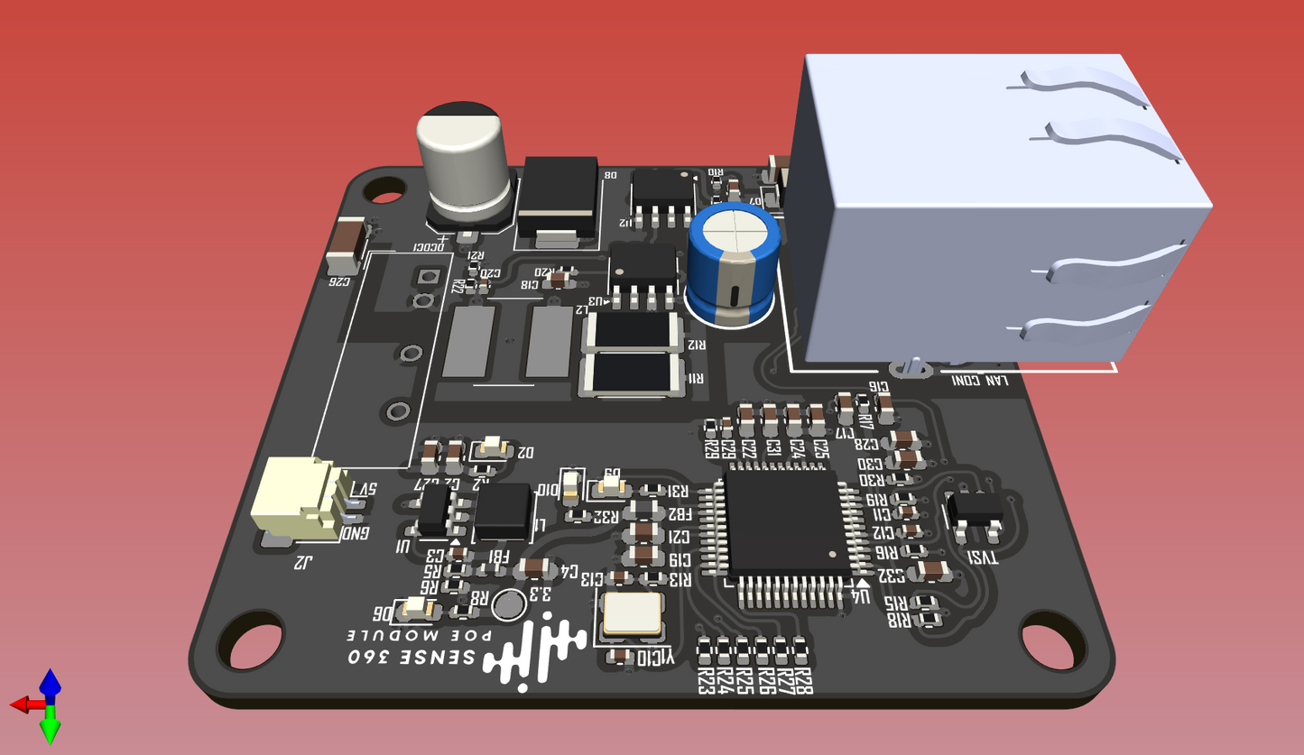 *Sense 360 POE Module – Power over ethernet Power Expansion