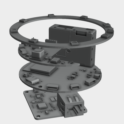 3D model of a mechanical component on a white background with Autodesk logo.
